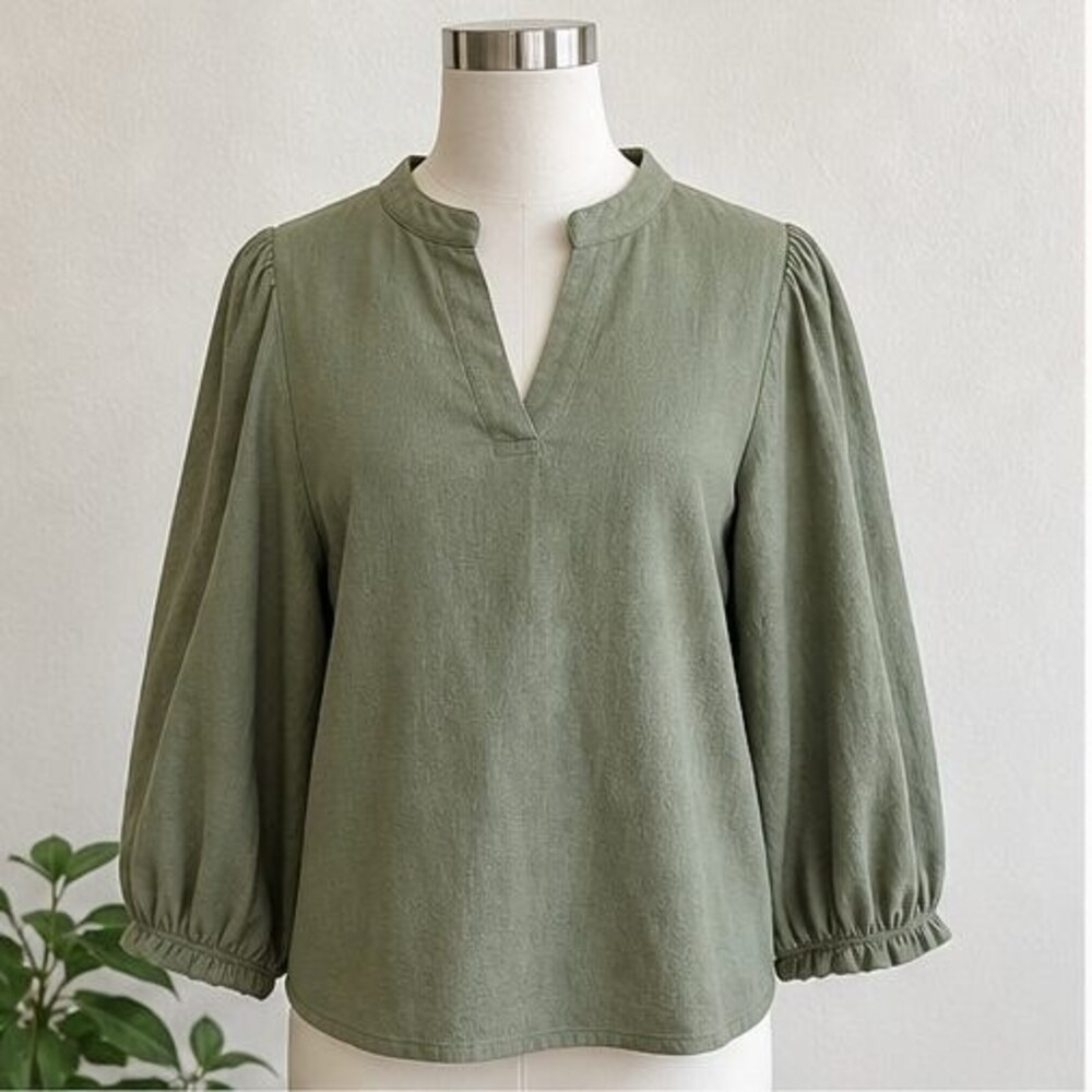 Sage Cami Blouse